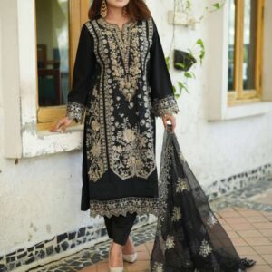 Black pakistani dress