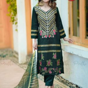 Pakistani style shalwar kameez